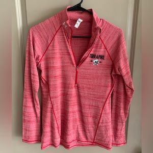 Under Armour Terrapins Red Quarterzip